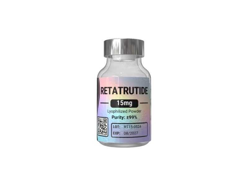 Retatrutide peptide vial