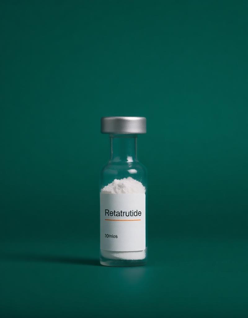 Retatrutide peptide vial